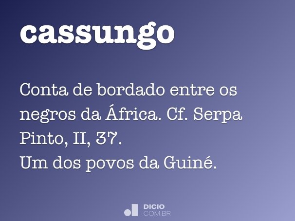 cassungo