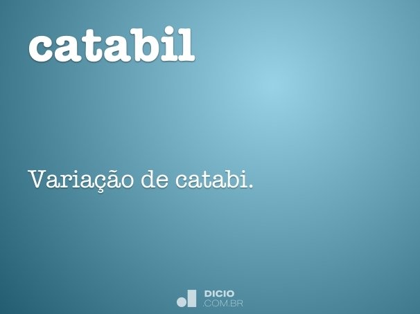 catabil