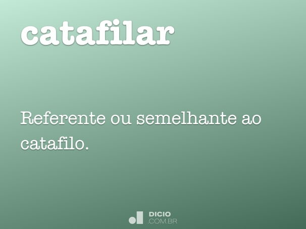 catafilar