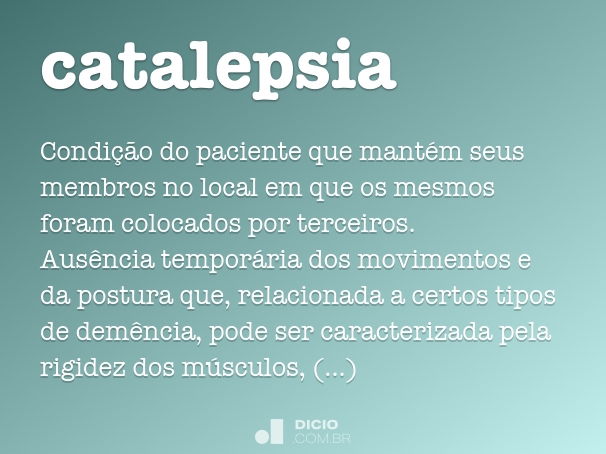 catalepsia