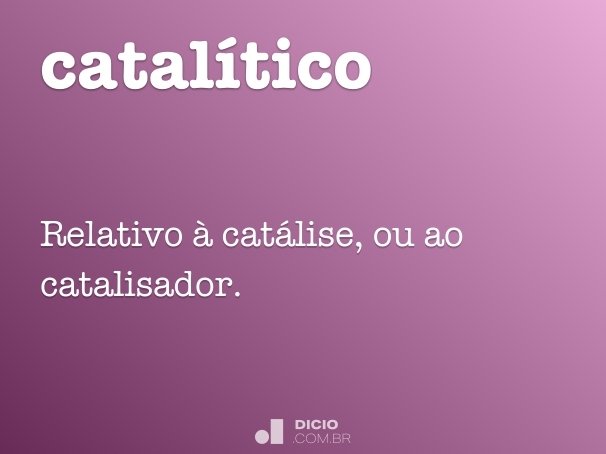 catalítico