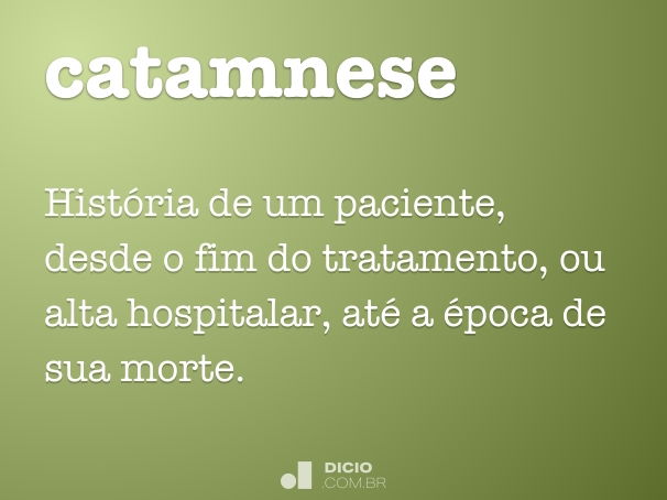 catamnese