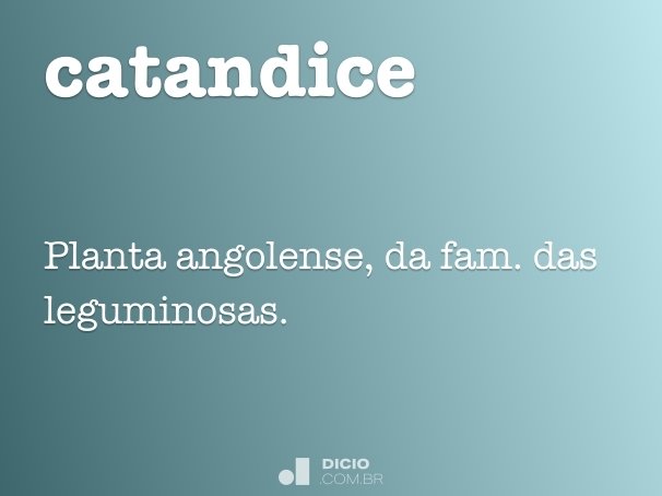 catandice