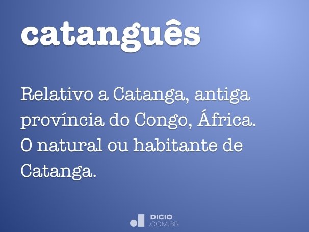 catanguês