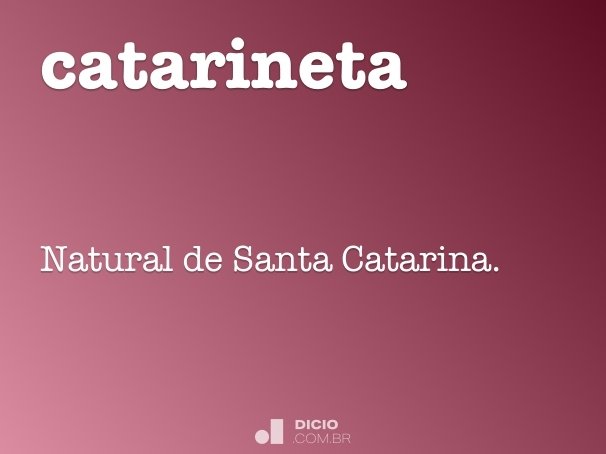 catarineta