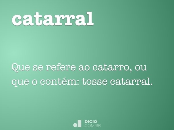 catarral