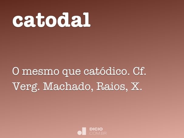 catodal