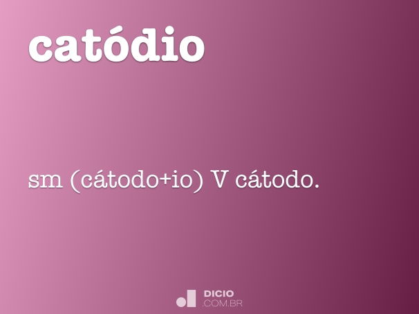 catódio