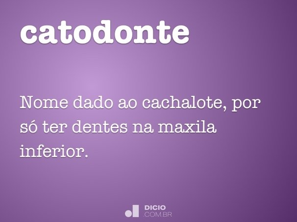 catodonte