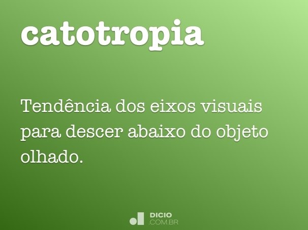 catotropia
