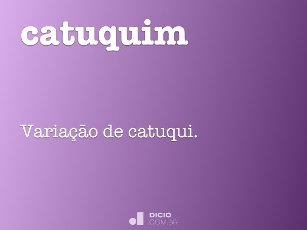 catuquim