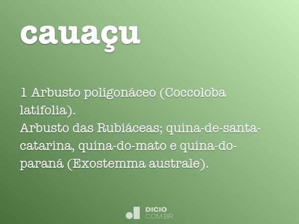 cauaçu