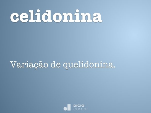 celidonina
