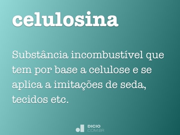 celulosina
