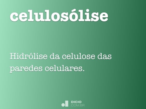 celulosólise