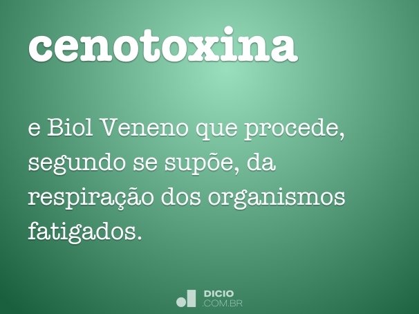 cenotoxina