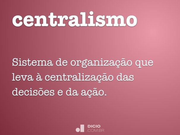 centralismo