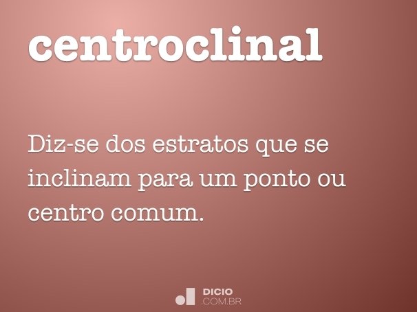 centroclinal