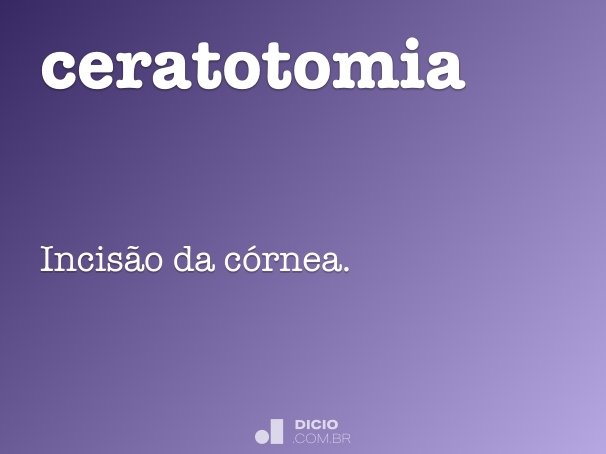 ceratotomia