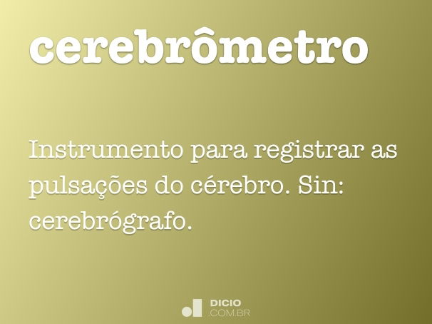 cerebrômetro