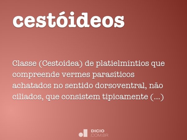 cestóideos