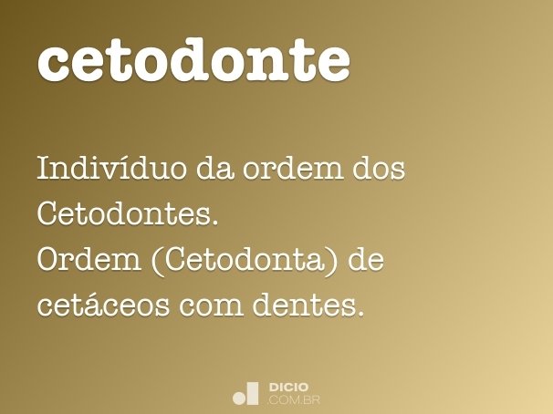 cetodonte