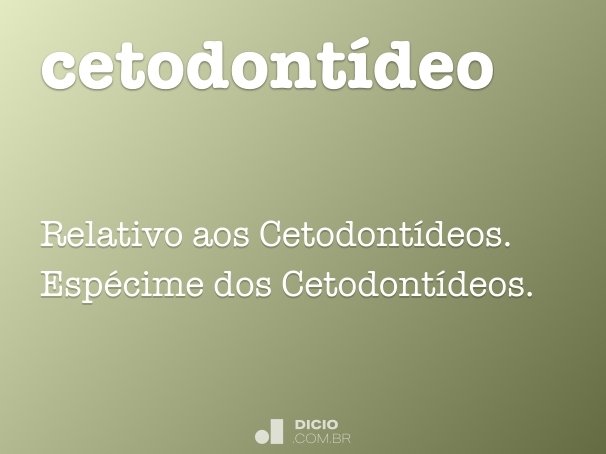 cetodontídeo