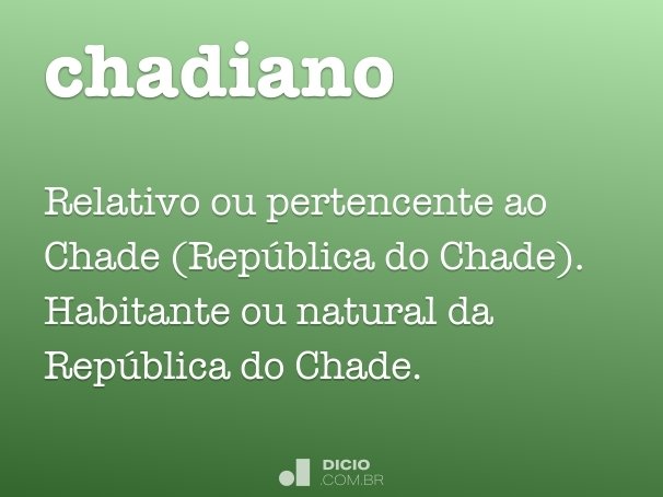 chadiano