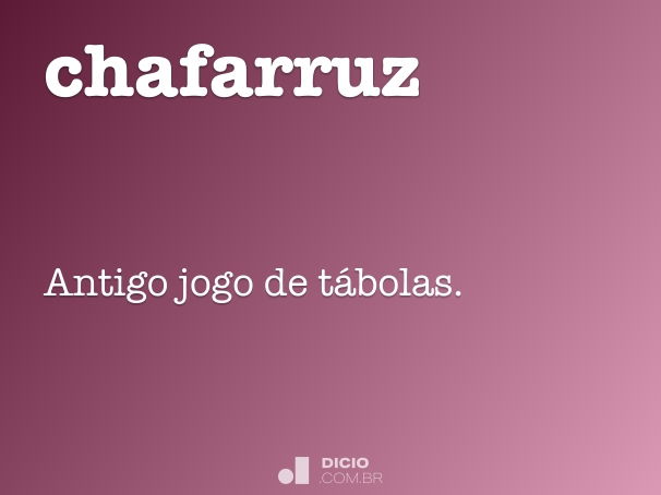 chafarruz