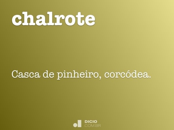 chalrote