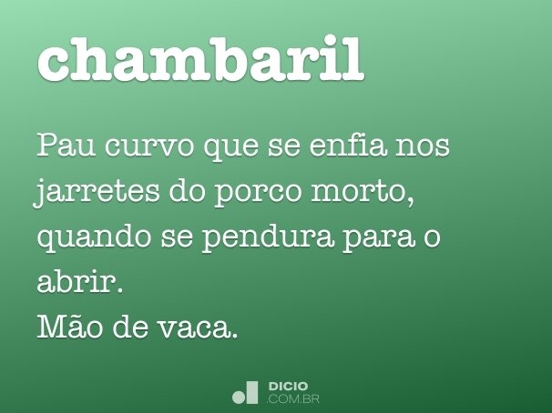 chambaril