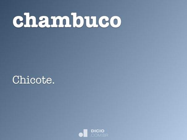 chambuco