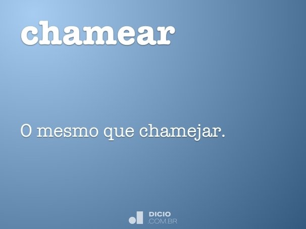 chamear