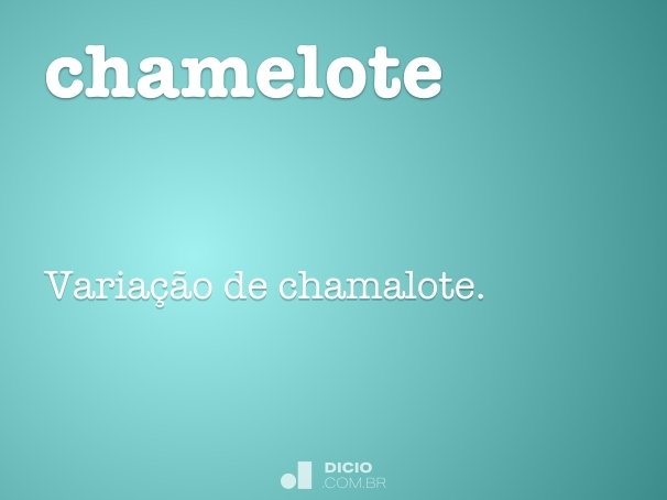 chamelote