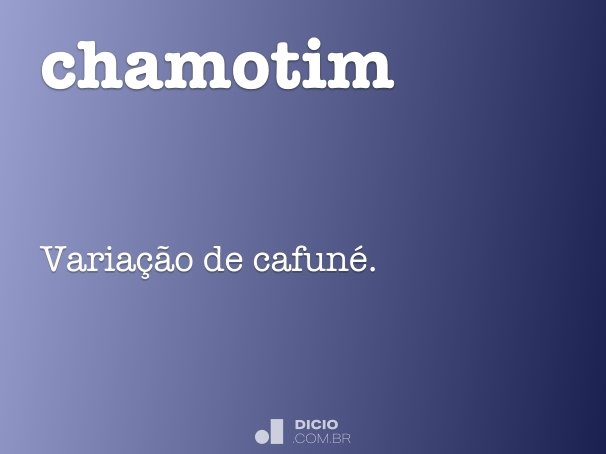 chamotim
