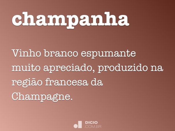 champanha