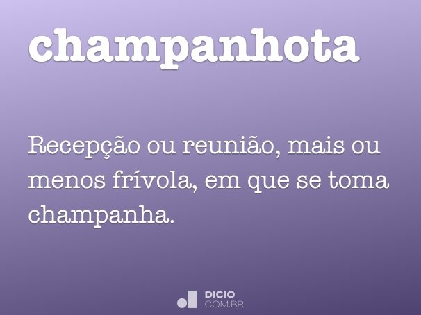 champanhota