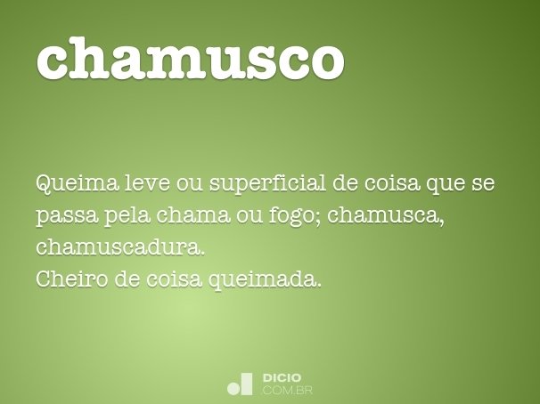 chamusco