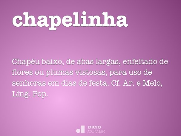 chapelinha