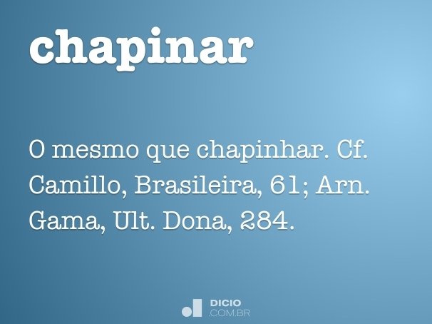 chapinar