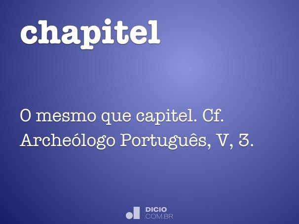 chapitel