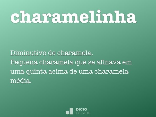 charamelinha