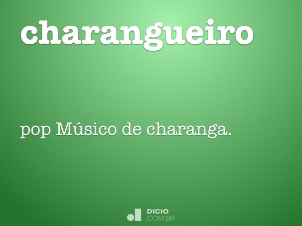 charangueiro