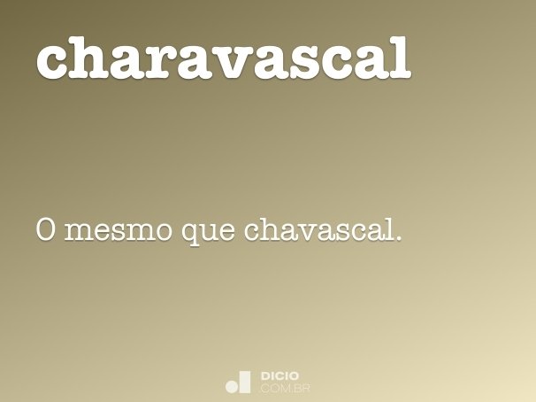 charavascal