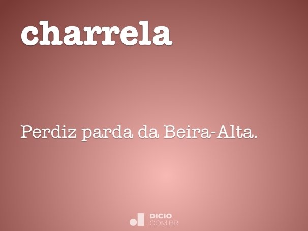 charrela