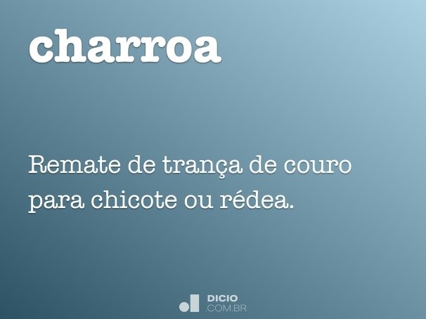 charroa