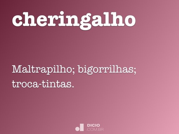 cheringalho