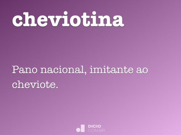 cheviotina