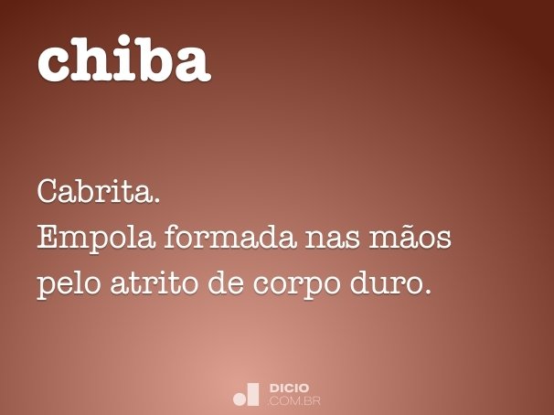 chiba