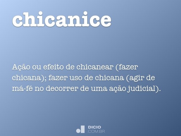 chicanice